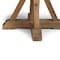 Atlas Commercial Products 36" Reclaimed Elm Wood Cocktail Table RCT35-36R - alternate 3